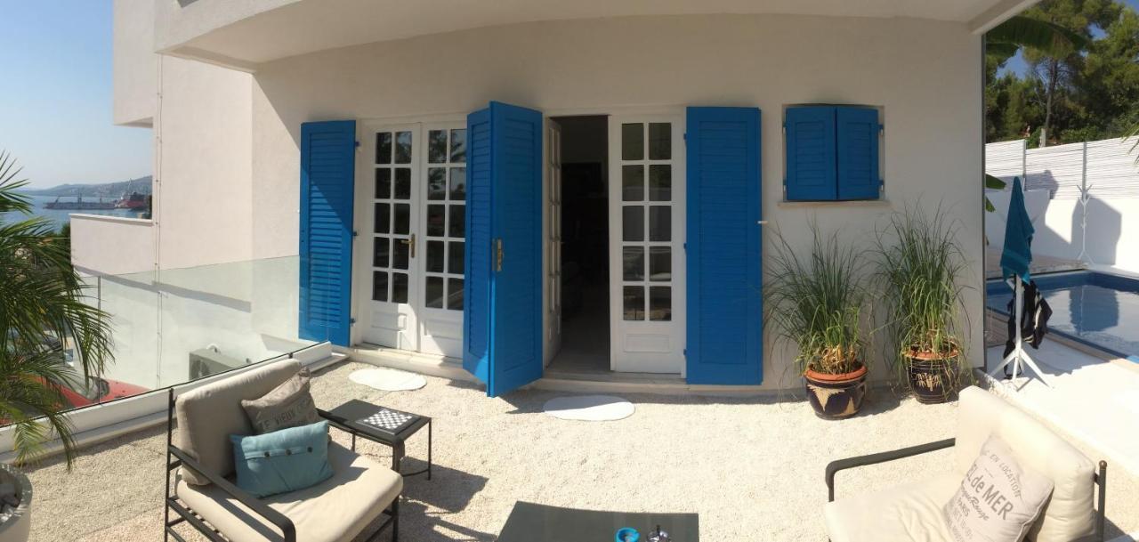 Seaside Villa With Private Pool Home By The Sea - Villa Trogir Eksteriør billede